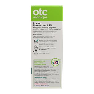 Otc Antipiojos Permet Locion 1,5% 100 ml 2
