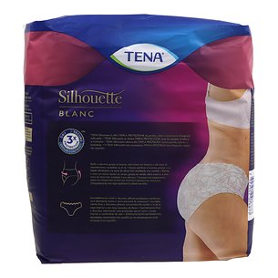 Tena Silhouette White Low Waist T - g 10 Units 2