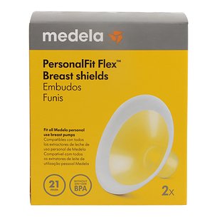Funil Medela Personalfit Flex tamanho S 21 mm 2 unidades