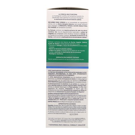 Refis de curativos cosméticos Somatoline , pacote com 6 unidades