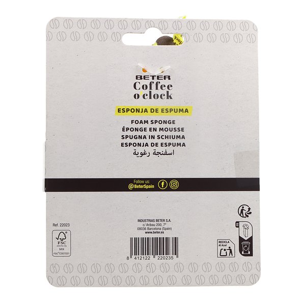 Beter Coffee Oclock Esponja De Baño Ref 22023