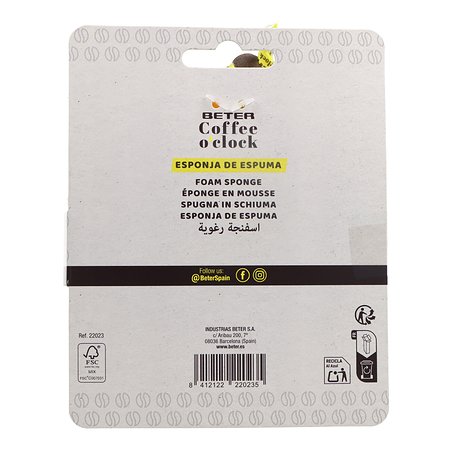 Beter Coffee Oclock Esponja De Baño Ref 22023
