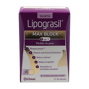 Lipograsil Maxblock 5 em 1 120 Cápsulas