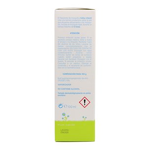 Repelente de insetos infantil Halley 100ml 2