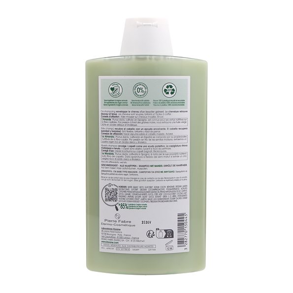 Klorane Champu Leche De Almendras 400 ml