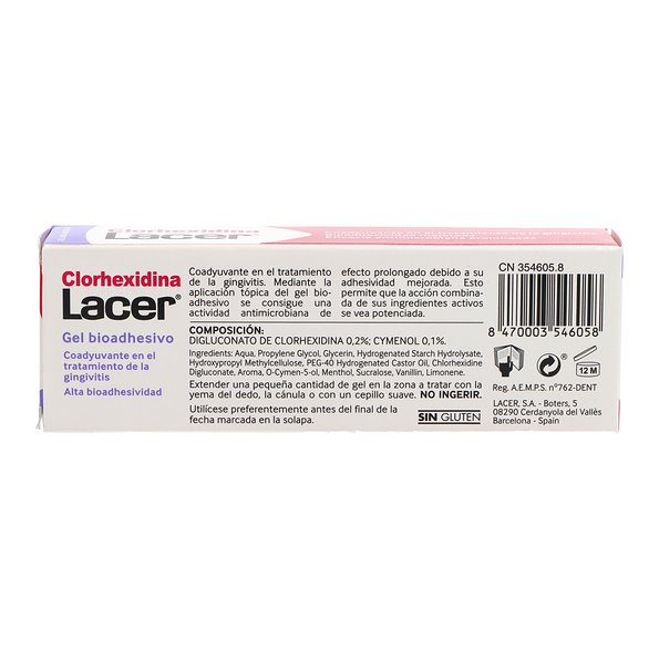 Lacer Gel Dental Clorexidina 50 ml
