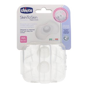 Chicco Silicone Nipple Protectors 2 Units Size ml