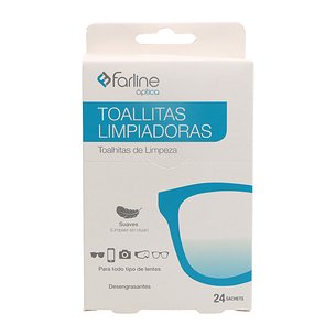 Toallitas Limpiagafas 24 Und Farline