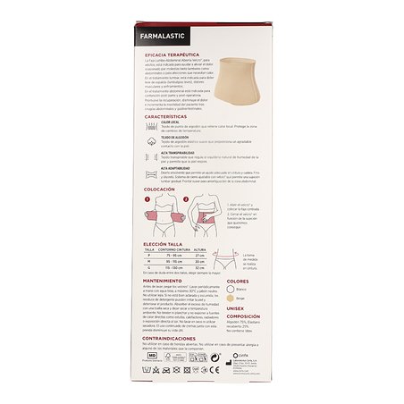 Cinta de Velcro de Algodão Farmalastic Tamanho g 115 1