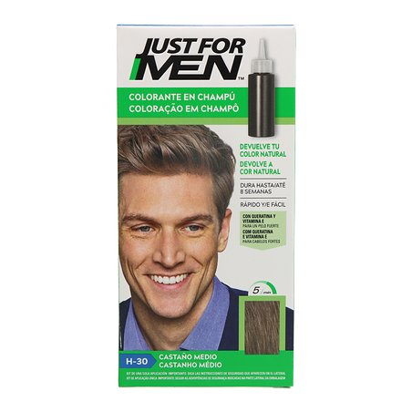 Just For Men Anticanas Castaño Medio