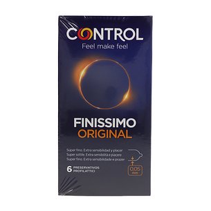 Preservativos Control Finissimo Original 6 Unidades