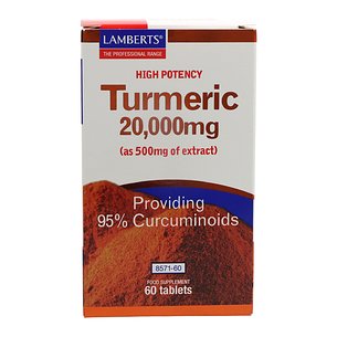 Turmeric 20,000mg 60 Tablets 857160 Lamberts