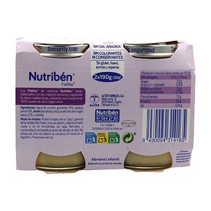 Nutriben Erbsen-Schinken-Dinner 2x190 g 2