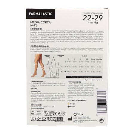 Farmalastic Fechar Curto Normal Rp Media