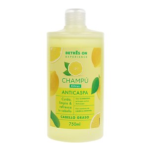 Shampoo Anticaspa Betres Citrus para Cabelos Oleosos 500