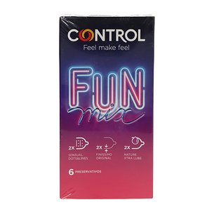 Control Preservativos Fun Mix 6 Uds