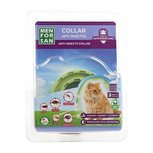 Coleira Anti-Insetos Menforsan para Gatos 33 cm