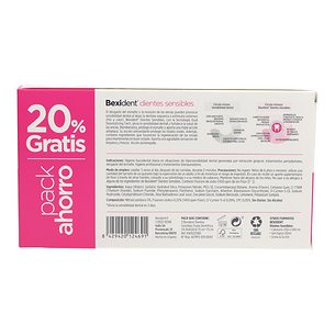 Bexident Dentes Sensíveis 2x75 ml Promoção 2