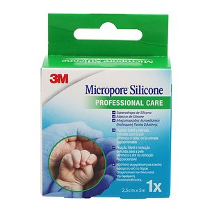 Hypoallergenes Silikon-Klebeband 3m 5mx2,5cm