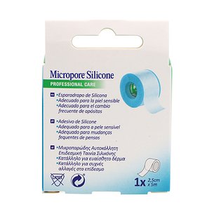 Hypoallergenes Silikon-Klebeband 3m 5mx2,5cm 2