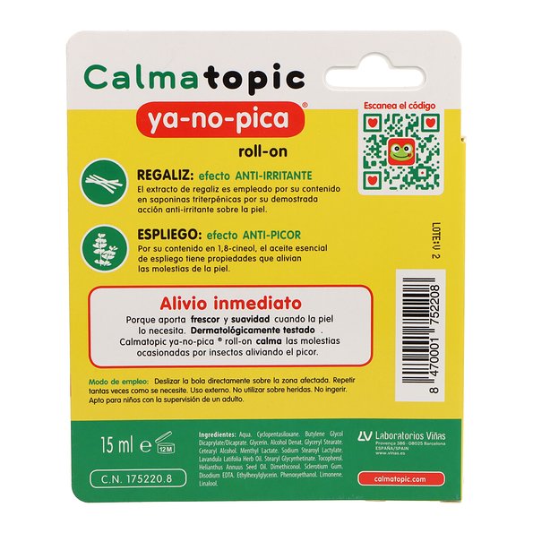 Calmatopic Yanopica Roll On 15 ml