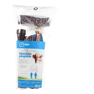 Prim Folding Crutch Alumínio Oriental Ouro Fa