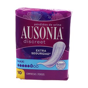 Ausonia Discreet Maxi 10 Einheiten