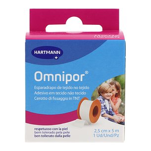 Esparadrapo Omnipor Papel 5mx2,5cm