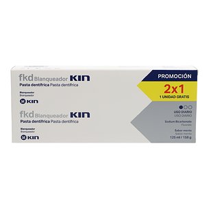 Fkd Creme Dental Clareador 2x125 ml Promo