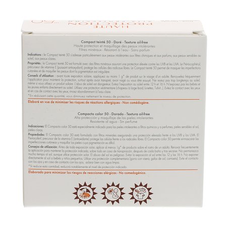 Avene Solar Compacto 50 Dorado 9,5 g