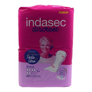 Indasec Discreet Extra 20 Units