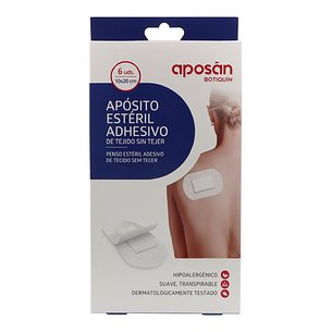 Curativo Adesivo Estéril Aposan TNT 20x10 cm 6 Unidades