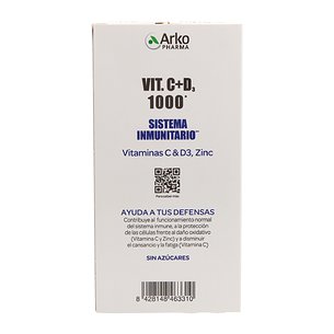 Arkovital Vitamina C Y D3 1000 2x20 Comps Promo 2