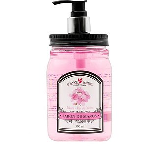 Jabon De Manos Liquido Sakura Flor De Cerezo Becasan Nature