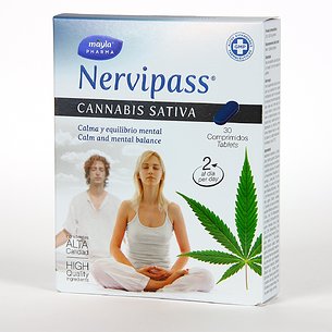 Nervipass Cannabis Sativa 30 Comp Mayla Pharma