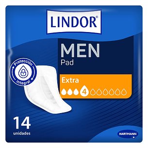 Lindor Men Pad Extra 4 Drops 14 Units