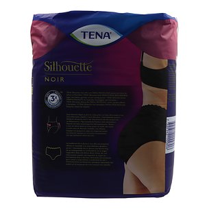 Tena Silhouette Black High Waist T - g 8 Units 2