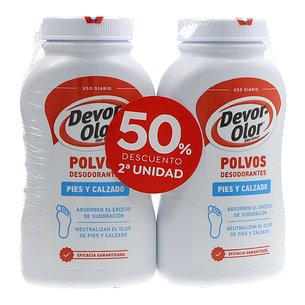Devor Olor Desodorante em Pó para Pés 100g x2 