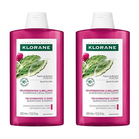 Klorane Champu Higo De Barbaria 2x400 ml Promo