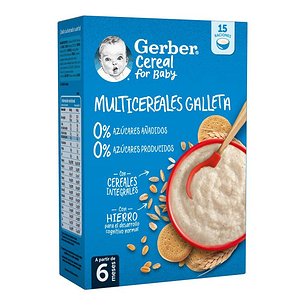 Gerber Multigrain Cookie 0% Sugars 270 g