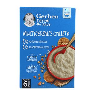 Gerber Multicereales Galleta 0% Azucares 270 g 2