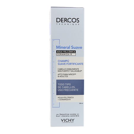 Vichy Dercos Mineral Shampoo Uso Frequente 200 ml