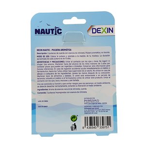 Pulseira Dexin Nautic Com Citronela 3 Unidades 2