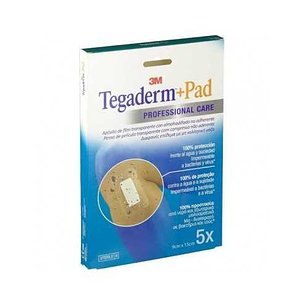 Tegaderm Pad Dressing 15x9 Cm 5 Units
