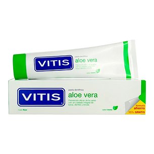 Vitis Aloe Vera Creme Dental Sabor Menta 150 ml