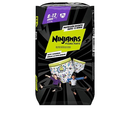 Dodot Ninjamas Pants Carry Cohete Talla 8-12 Años 27-43kg 