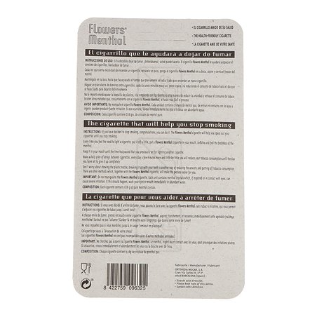 Flowers Menthol Zigarette 3 Einheiten