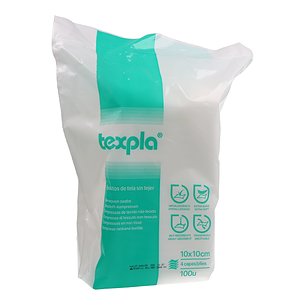 Texpla Tecido Não Tecido Curativo 10x10 cm 100 Unidades