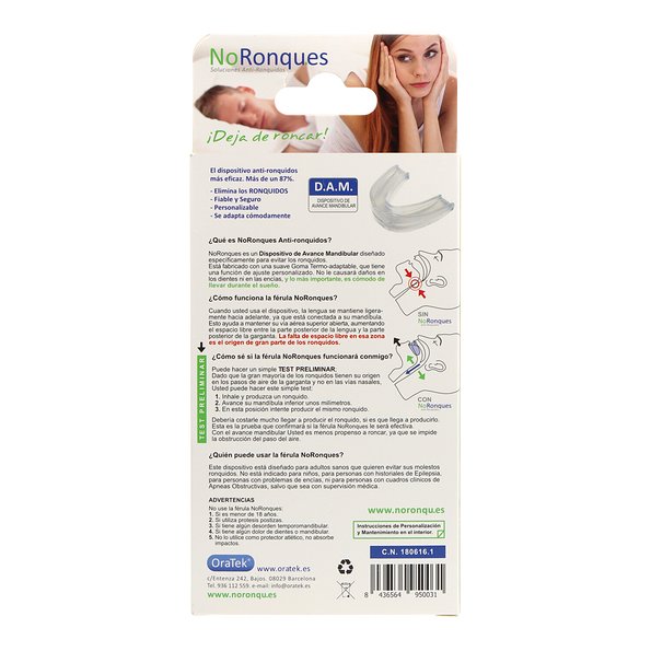 Tala bucal de Noronques