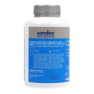 Sandoz Wellness Colesterol 120 Cápsulas 2